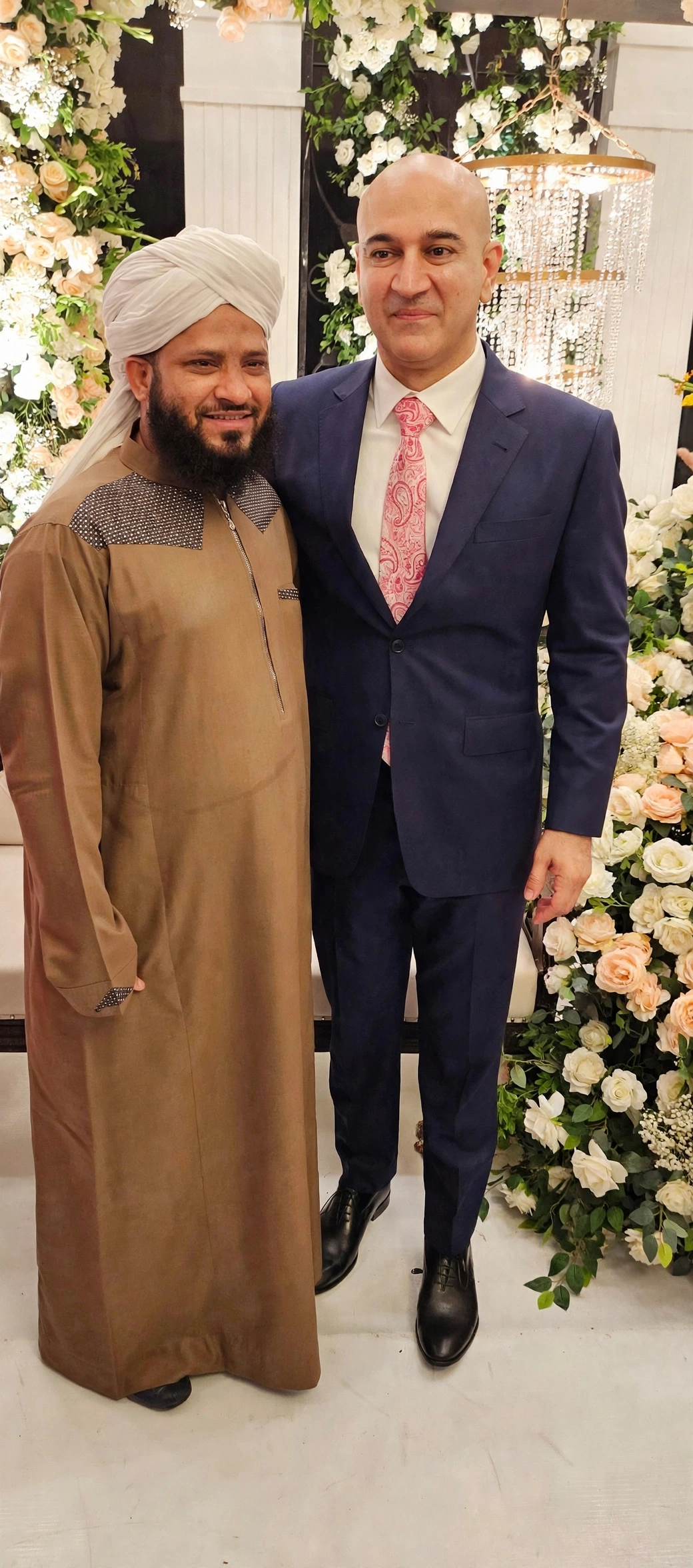 Syed Muhammad Ali Shah with Hunaid Lakhani, Founder of Iqra University